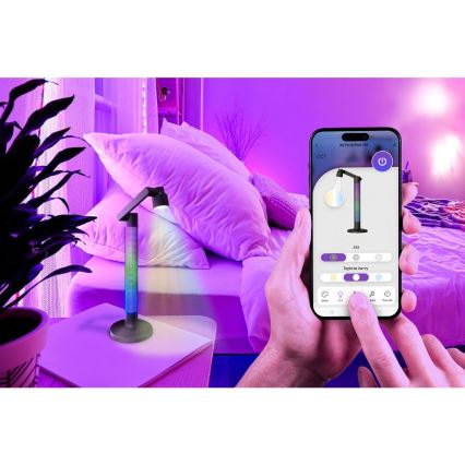 LED RGBW Aptumšojama galda lampa LED/10W/5V 2700-6000K Wi-Fi Tuya + tālvadības pults
