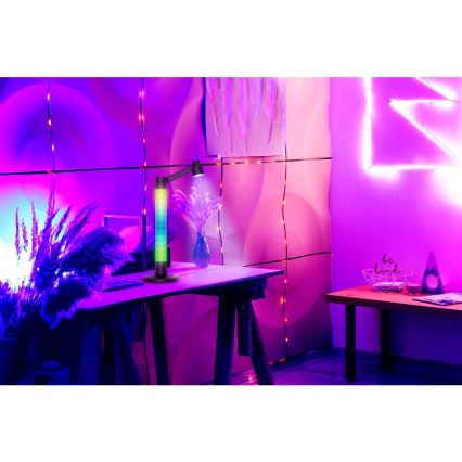 LED RGBW Aptumšojama galda lampa LED/10W/5V 2700-6000K Wi-Fi Tuya + tālvadības pults