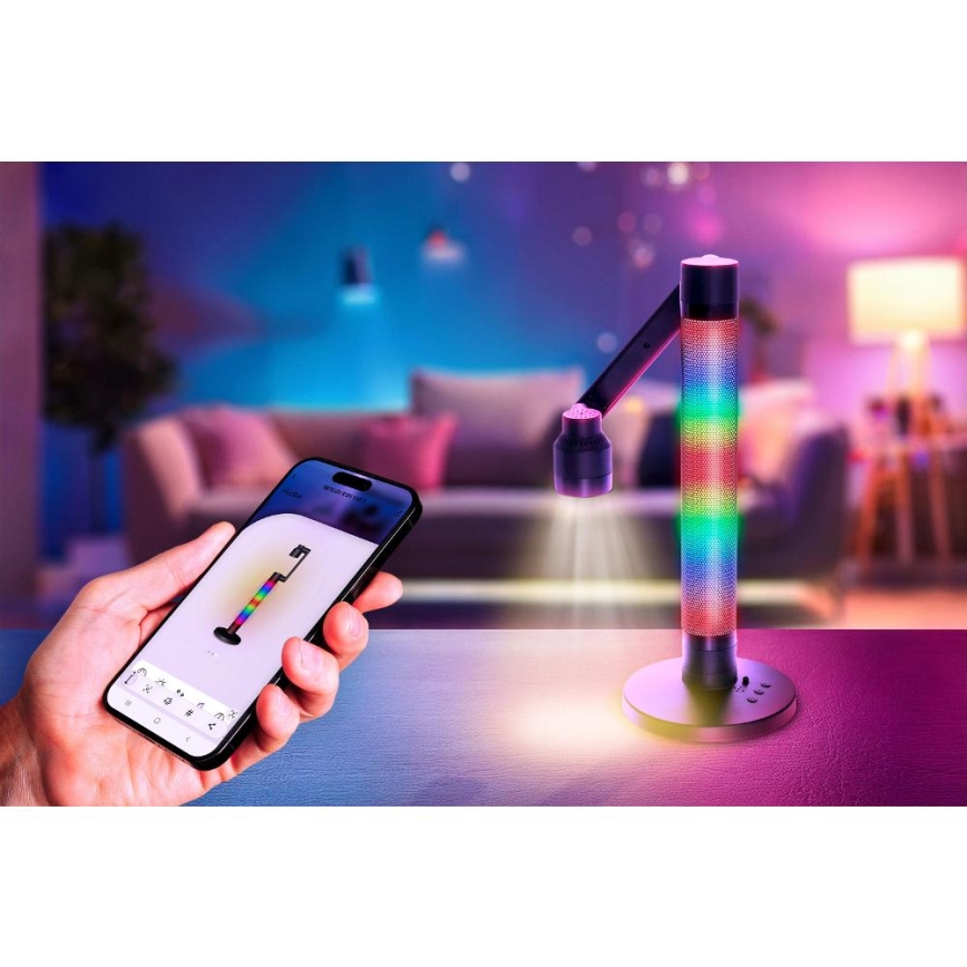 LED RGBW Aptumšojama galda lampa LED/10W/5V 2700-6000K Wi-Fi Tuya + tālvadības pults