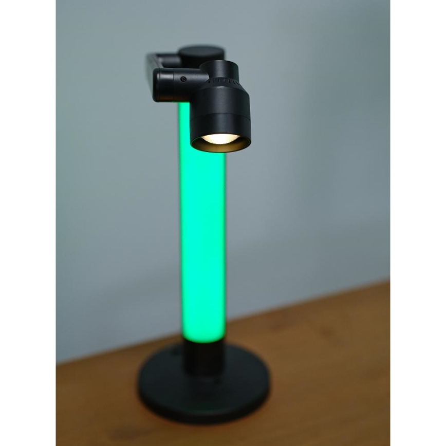 LED RGBW Aptumšojama galda lampa LED/10W/5V 2700-6000K Wi-Fi Tuya + tālvadības pults
