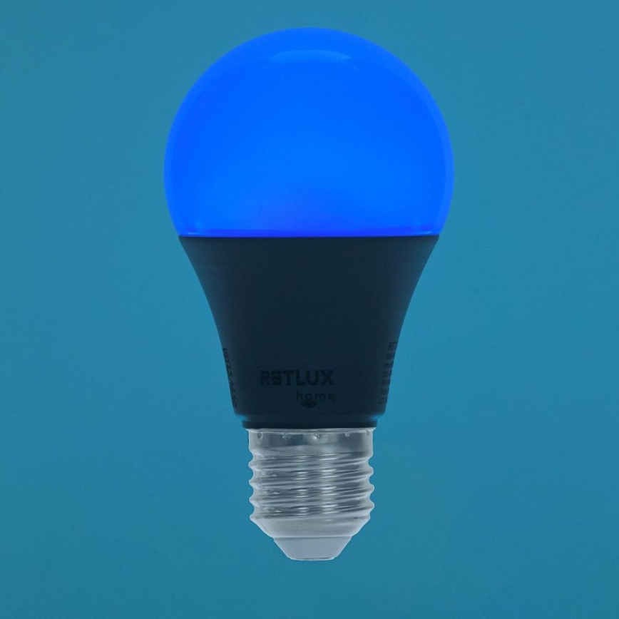 LED RGBW Aptumšojama spuldze A60 E27/9W/230V 2700-6500K Wi-Fi Tuya
