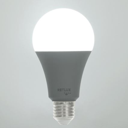 LED RGBW Aptumšojama spuldze A70 E27/14W/230V 2700-6500K Wi-Fi Tuya