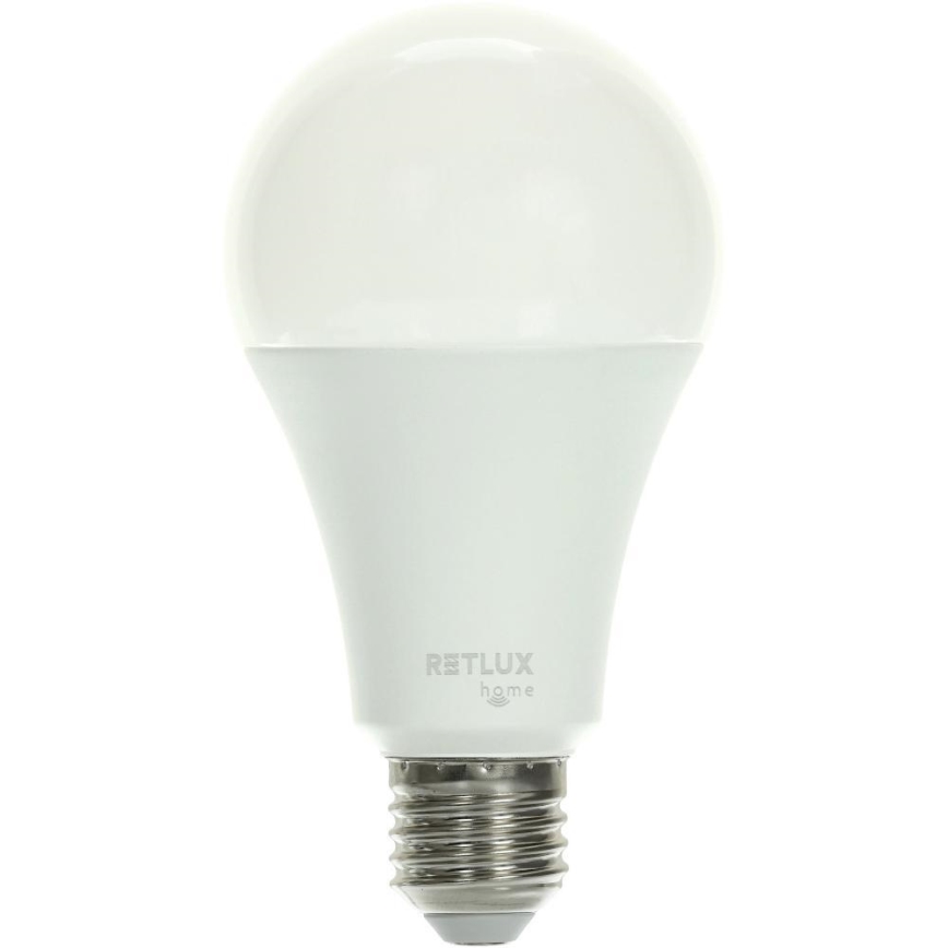 LED RGBW Aptumšojama spuldze A70 E27/14W/230V 2700-6500K Wi-Fi Tuya