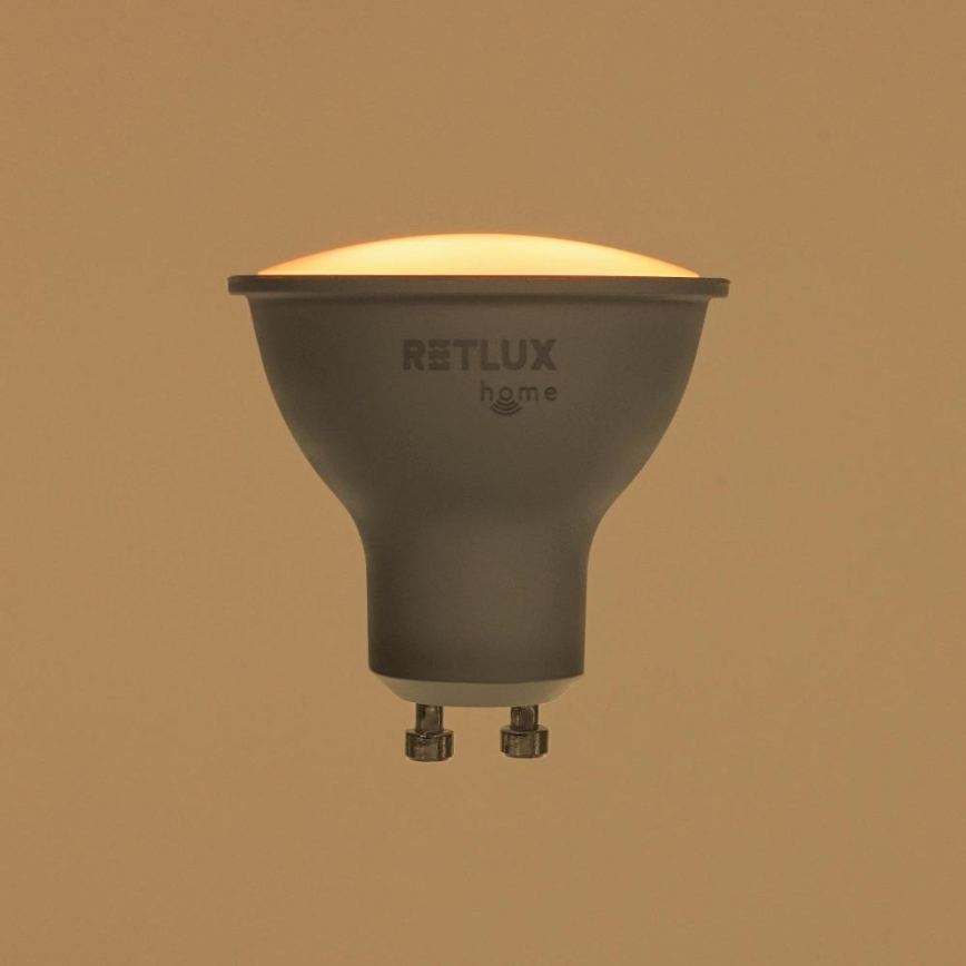 LED RGBW Aptumšojama spuldze MR16 GU10/4,5W/230V 2700-6500K Wi-Fi Tuya