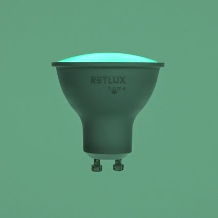 LED RGBW Aptumšojama spuldze MR16 GU10/4,5W/230V 2700-6500K Wi-Fi Tuya