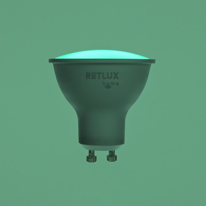 LED RGBW Aptumšojama spuldze MR16 GU10/4,5W/230V 2700-6500K Wi-Fi Tuya