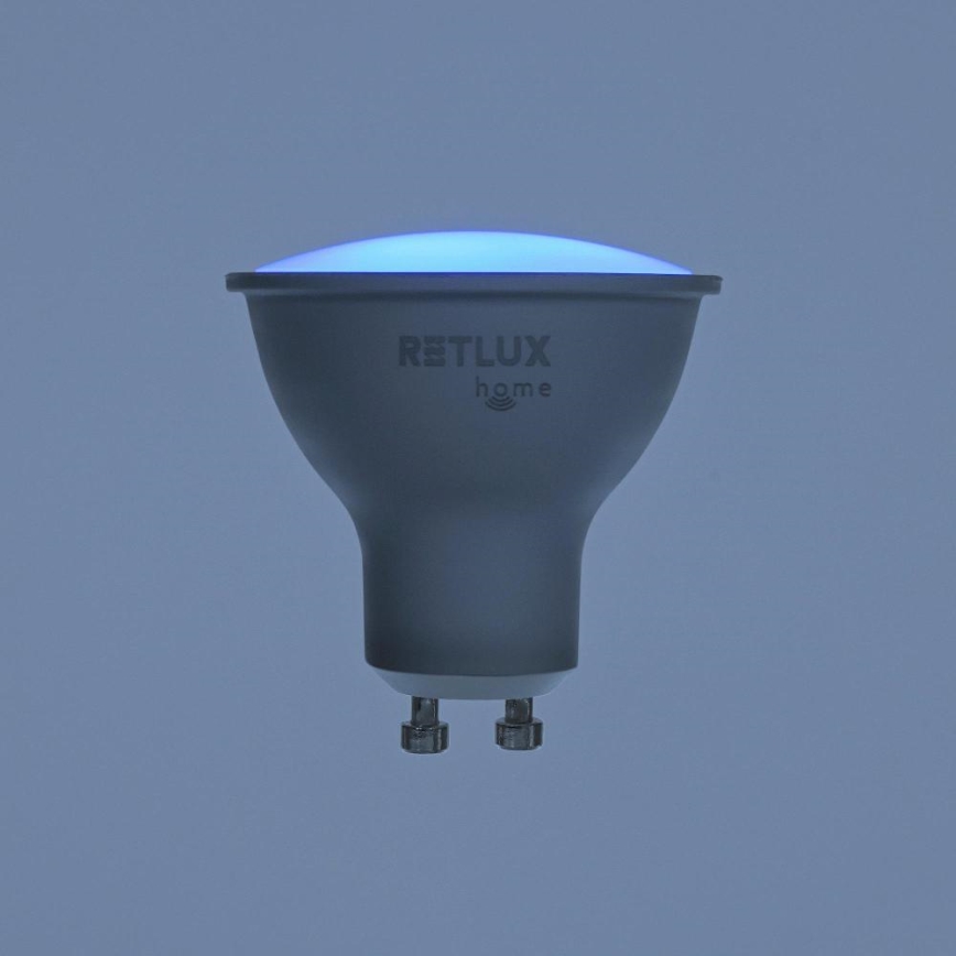 LED RGBW Aptumšojama spuldze MR16 GU10/4,5W/230V 2700-6500K Wi-Fi Tuya