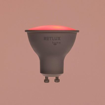 LED RGBW Aptumšojama spuldze MR16 GU10/4,5W/230V 2700-6500K Wi-Fi Tuya