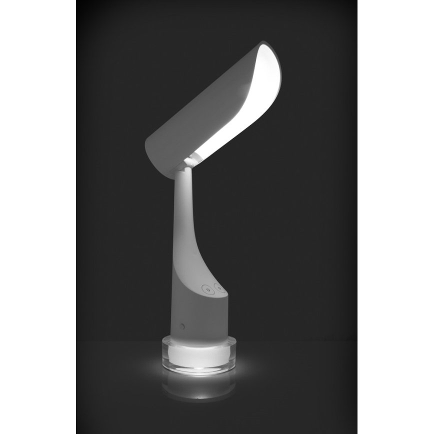 LED RGBW Aptumšojama uzlādējama galda lampa LED/5W/5V 2000 mAh 3000/6000K balta
