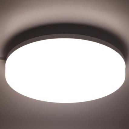 LED RGBW Aptumšojama vannas istabas griestu lampa LED/20W/230V Wi-Fi IP44 balta