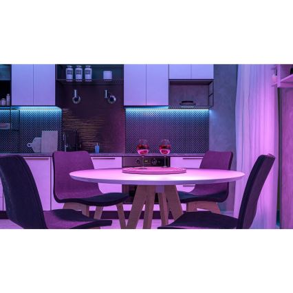LED RGBW Viedā aptumšojama josla 5m LED/230V 2700-6500K Wi-Fi Tuya + tālvadības pults