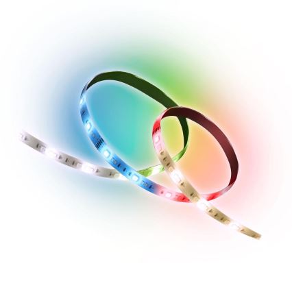 LED RGBW Viedā aptumšojama josla 5m LED/230V 2700-6500K Wi-Fi Tuya + tālvadības pults