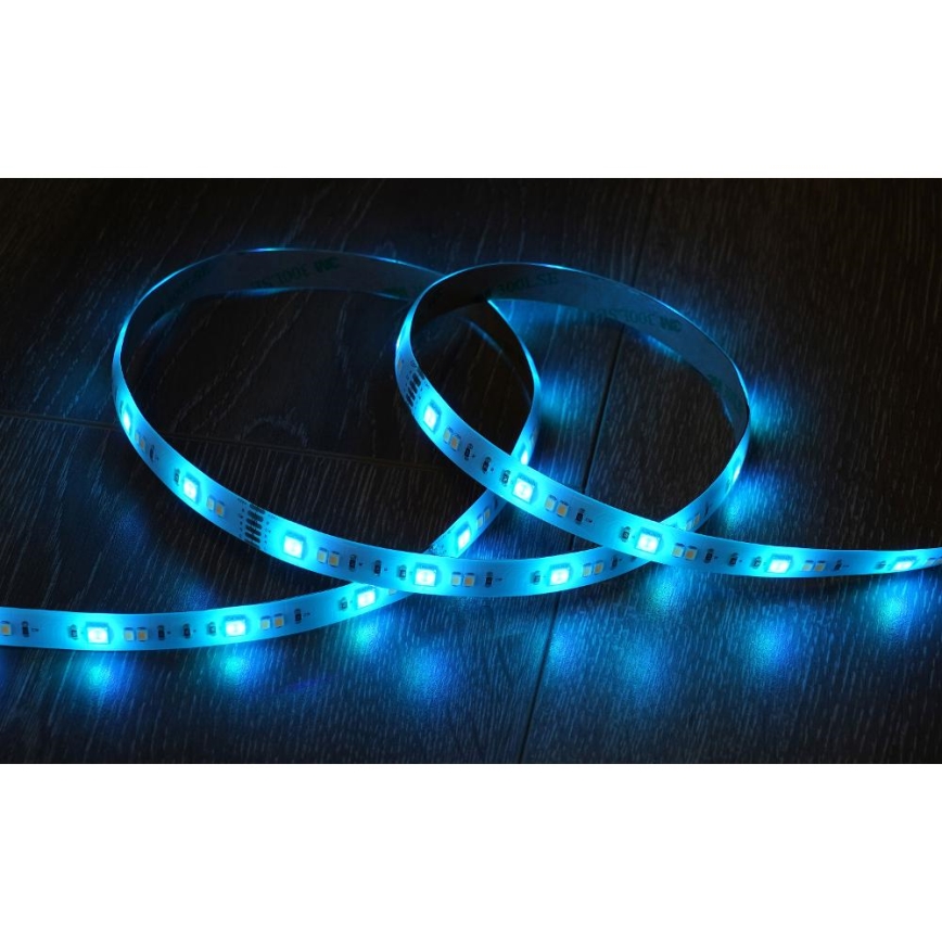 LED RGBW Viedā aptumšojama josla 5m LED/230V 2700-6500K Wi-Fi Tuya + tālvadības pults