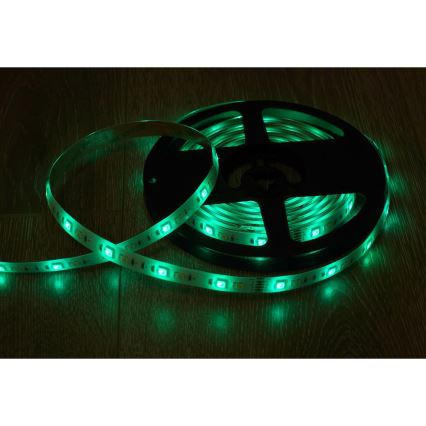 LED RGBW Viedā aptumšojama josla 5m LED/230V 2700-6500K Wi-Fi Tuya + tālvadības pults