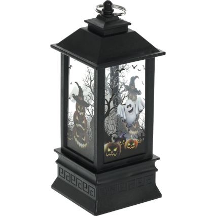 LED Rotājums HALLOWEEN LED/3xAAA/silti balta laterna ar ķirbjiem