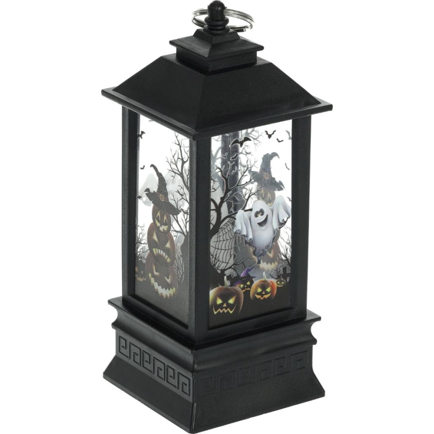 LED Rotājums HALLOWEEN LED/3xAAA/silti balta laterna ar ķirbjiem