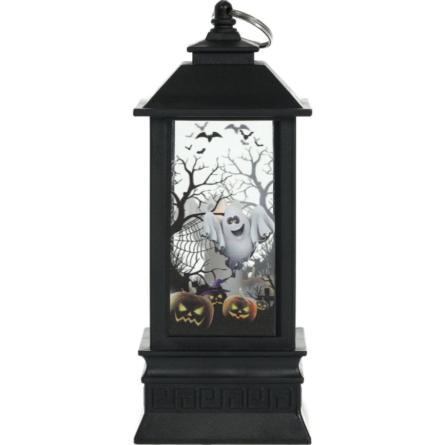 LED Rotājums HALLOWEEN LED/3xAAA/silti balta laterna ar ķirbjiem