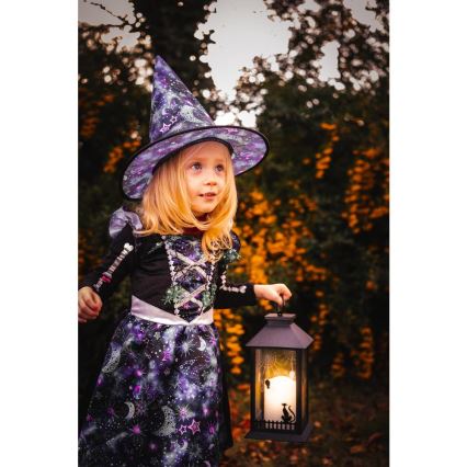 LED Rotājums HALLOWEEN LED/3xAAA/silti balta laterna