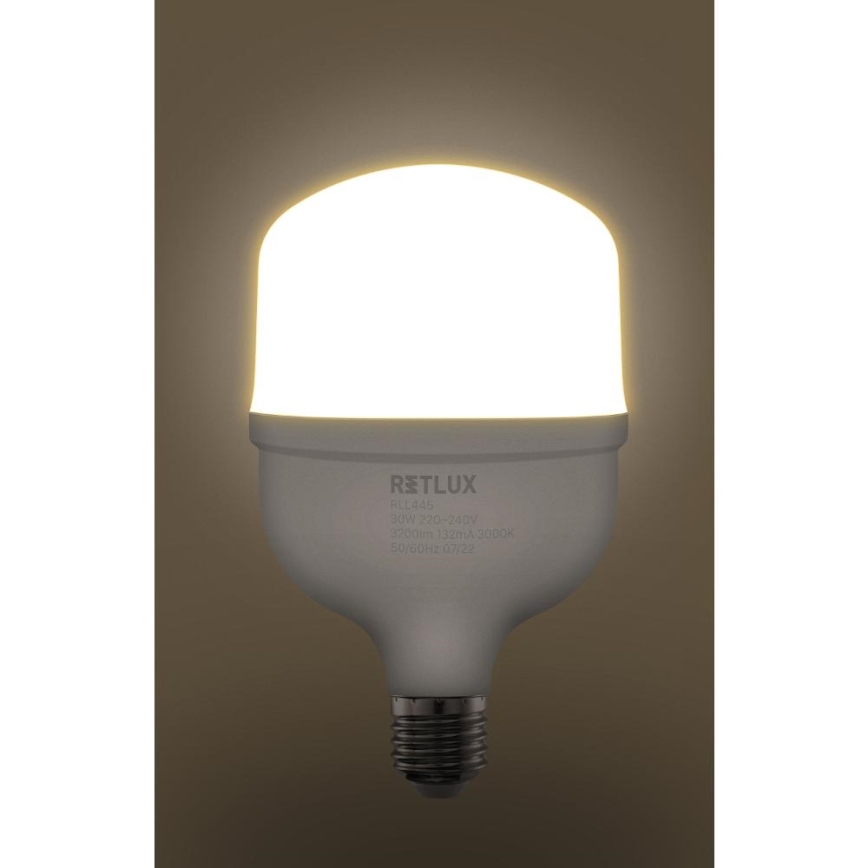 LED Spuldze T100 E27/30W/230V 3000K