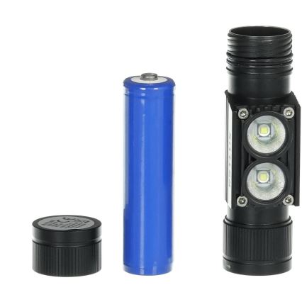 LED Uzlādējama alumīnija galvas lampa LED/2600 mAh IP66