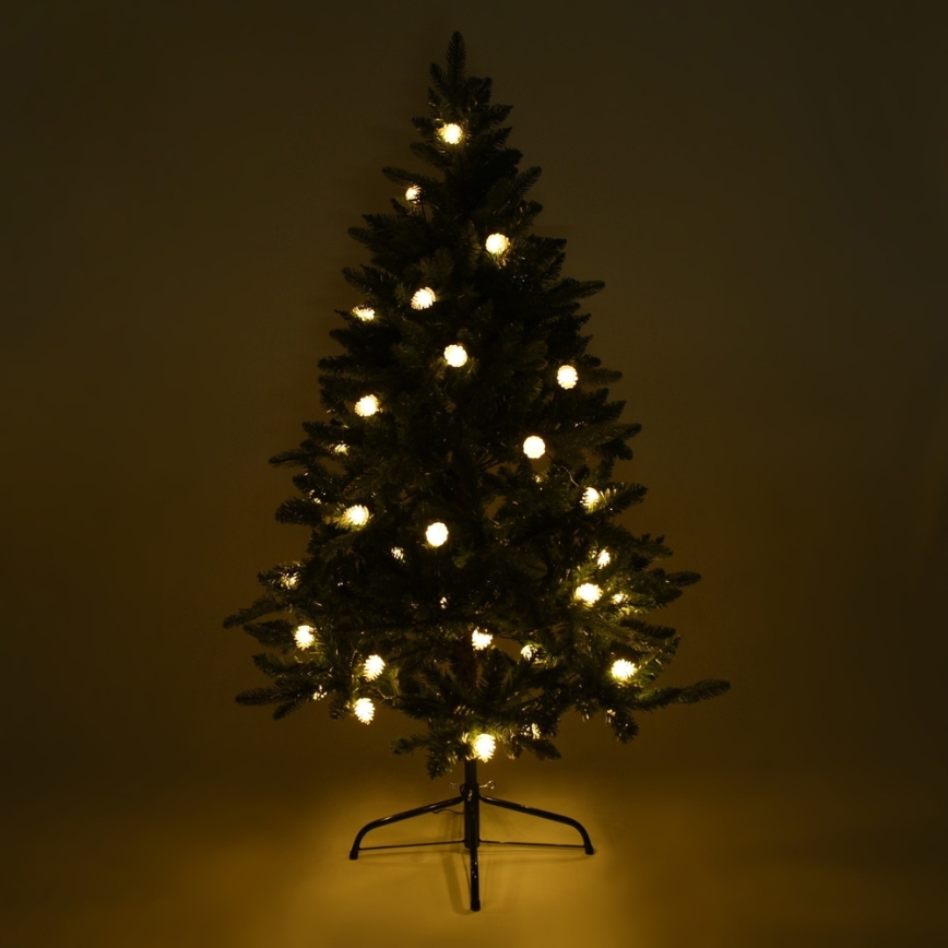 LED Ziemassvētku āra virtene 40xLED/15m IP44 silti balta