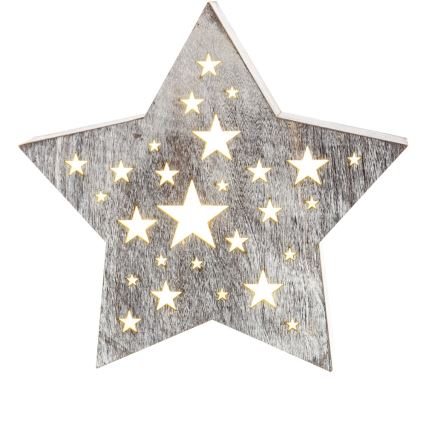 LED Ziemassvētku dekorācija 1xLED/2xAAA silti balta