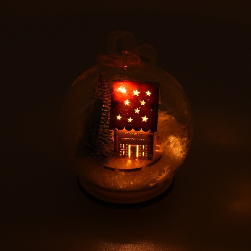 LED Ziemassvētku dekorācija 1xLED/3xLR44 silti balta