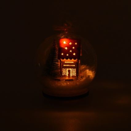 LED Ziemassvētku dekorācija 1xLED/3xLR44 silti balta