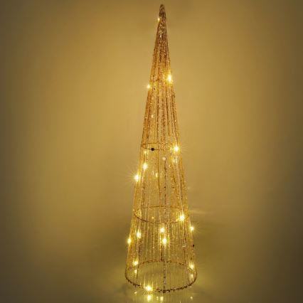 LED Ziemassvētku dekorācija 20xLED/2xAA silti balta