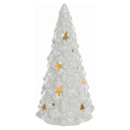 LED Ziemassvētku porcelāna rotājums LED/3xLR44 eglīte