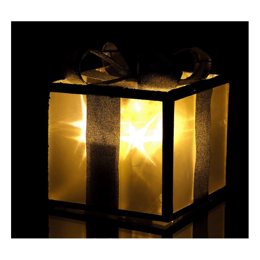 LED Ziemassvētku rotājums LED/2xAA 15 cm dāvana