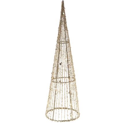 LED Ziemassvētku rotājums LED/2xAA 40 cm konuss