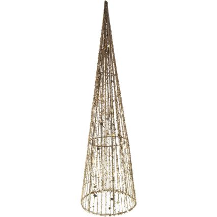 LED Ziemassvētku rotājums LED/2xAA 50 cm konuss