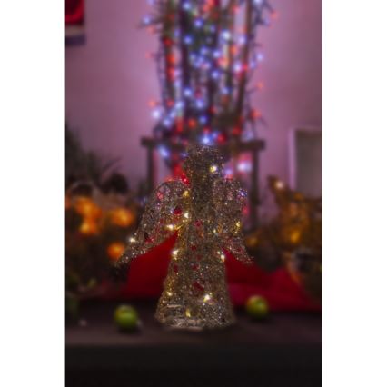 LED Ziemassvētku rotājums LED/2xAA eņģelis