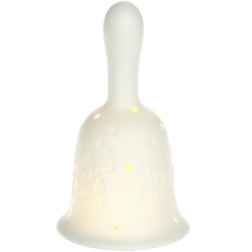 LED Ziemassvētku rotājums LED/2xLR44/silti balta zvaniņš