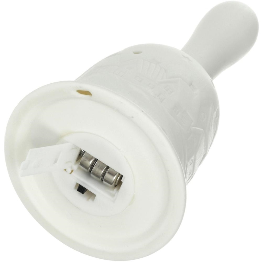 LED Ziemassvētku rotājums LED/2xLR44/silti balta zvaniņš