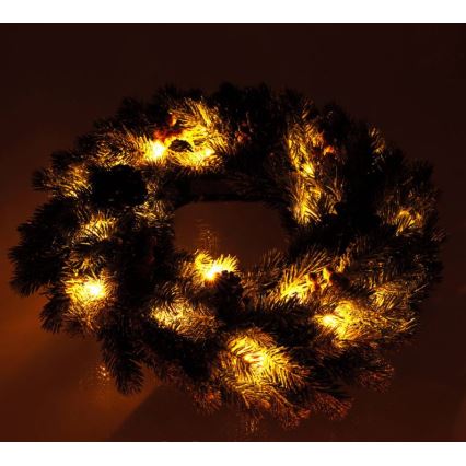 LED Ziemassvētku vainags LED/2xAA d. 40 cm