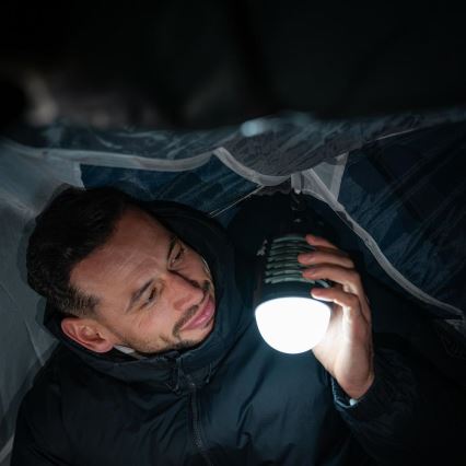 Retlux - portatīvā uzlādējamā LED lampa ar kukaiņu ķērāju LED/5W/1800 mAh IP44 melna