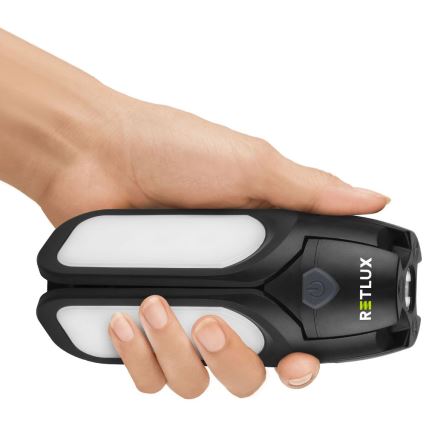 Uzlādējama LED kempinga laterna ar saules paneli LED/3W/1600 mAh IPX4