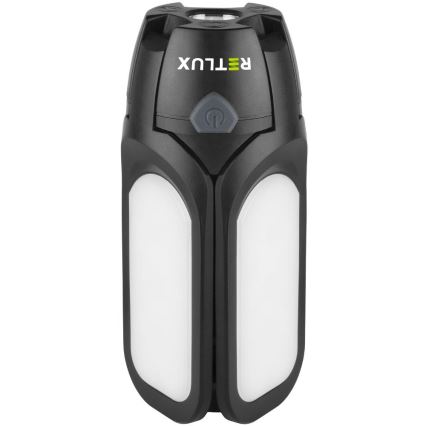 Uzlādējama LED kempinga laterna ar saules paneli LED/3W/1600 mAh IPX4