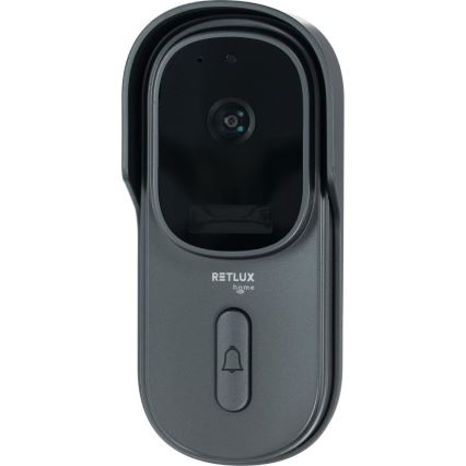 Video durvju zvans ar kustību sensoru 5MPx 1440p 5200 mAh Wi-Fi IP65 antracīta