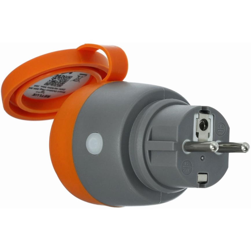 Viedā āra kontaktligzda 3680W/230V/Tips F SCHUKO/16A Wi-Fi IP44