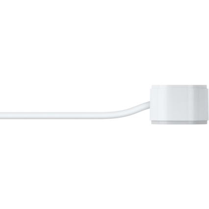 Viedā paplašinājums vads ar slēdzi 4Z Tips E + 2x USB-A + 1x USB-C 1,5m Wi-Fi Tuya balta
