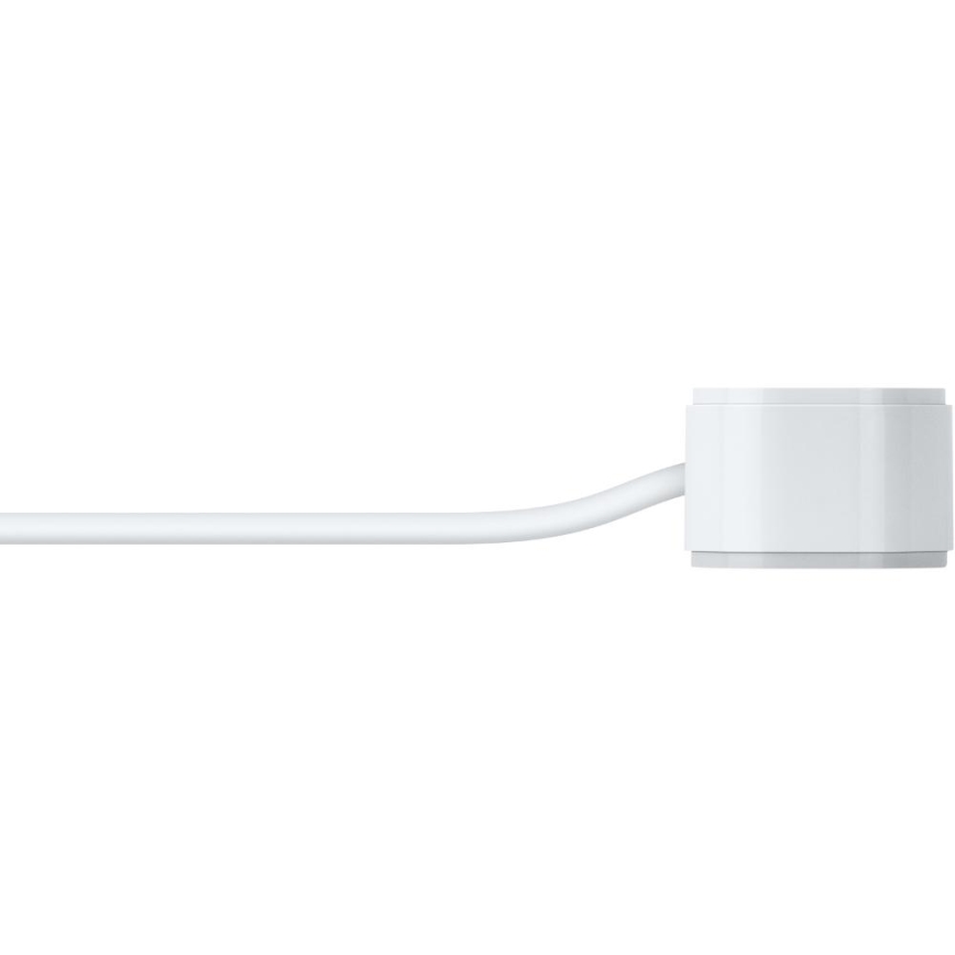 Viedā paplašinājums vads ar slēdzi 4Z Tips E + 2x USB-A + 1x USB-C 1,5m Wi-Fi Tuya balta