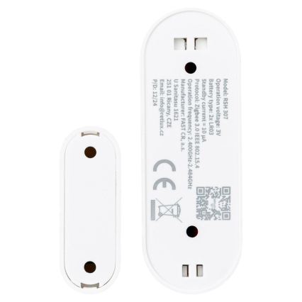 Viedais logu un durvju sensors 2xAAA