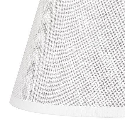 Rezerves abažūrs lustrai un sienas lampai ANTONIO E14 140x160 mm balts