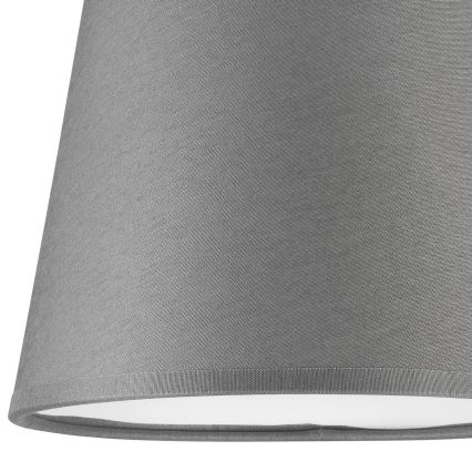 Rezerves abažūrs lustrai un sienas lampai ELLIE E27 d. 15 cm pelēka