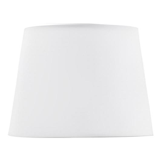 Rezerves abažūrs galda lampai DIAMOND E27 17x20 cm balta