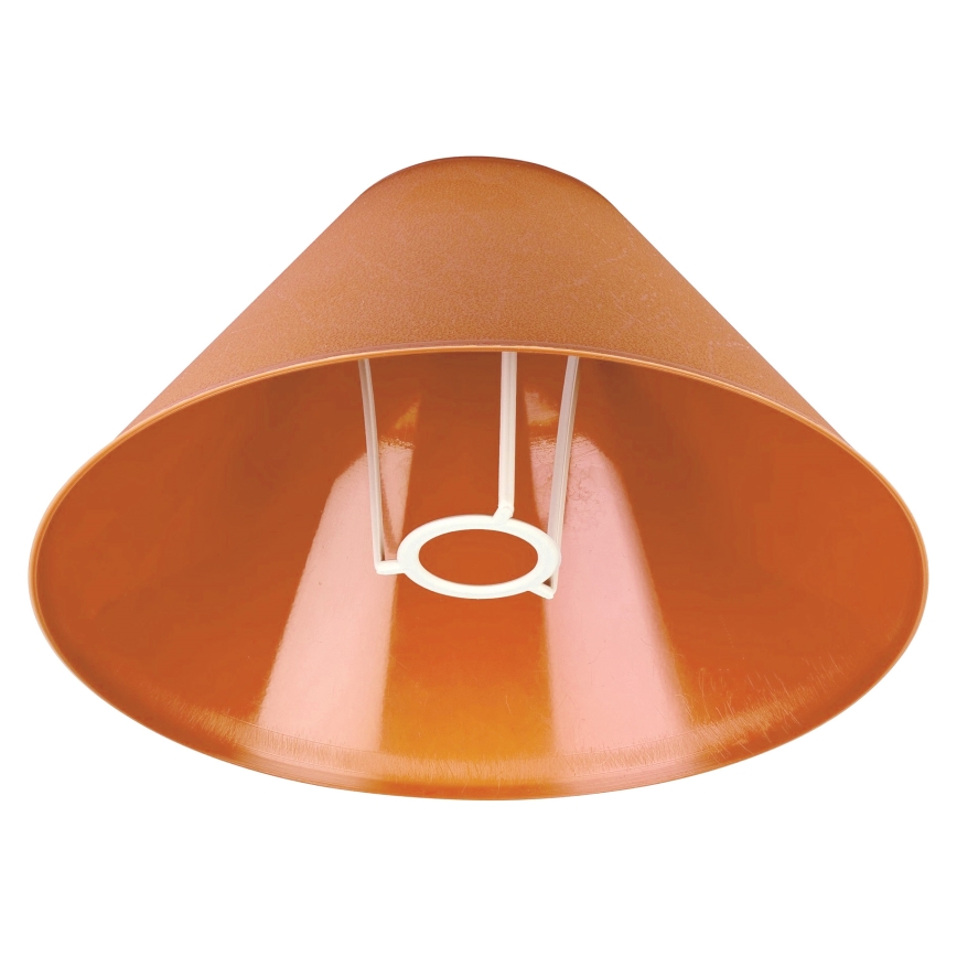 Rezerves abažūrs galda lampai E14 21x11 cm oranža