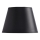 Rezerves abažūrs galda lampai PICO E14, Ø 16 cm, melns